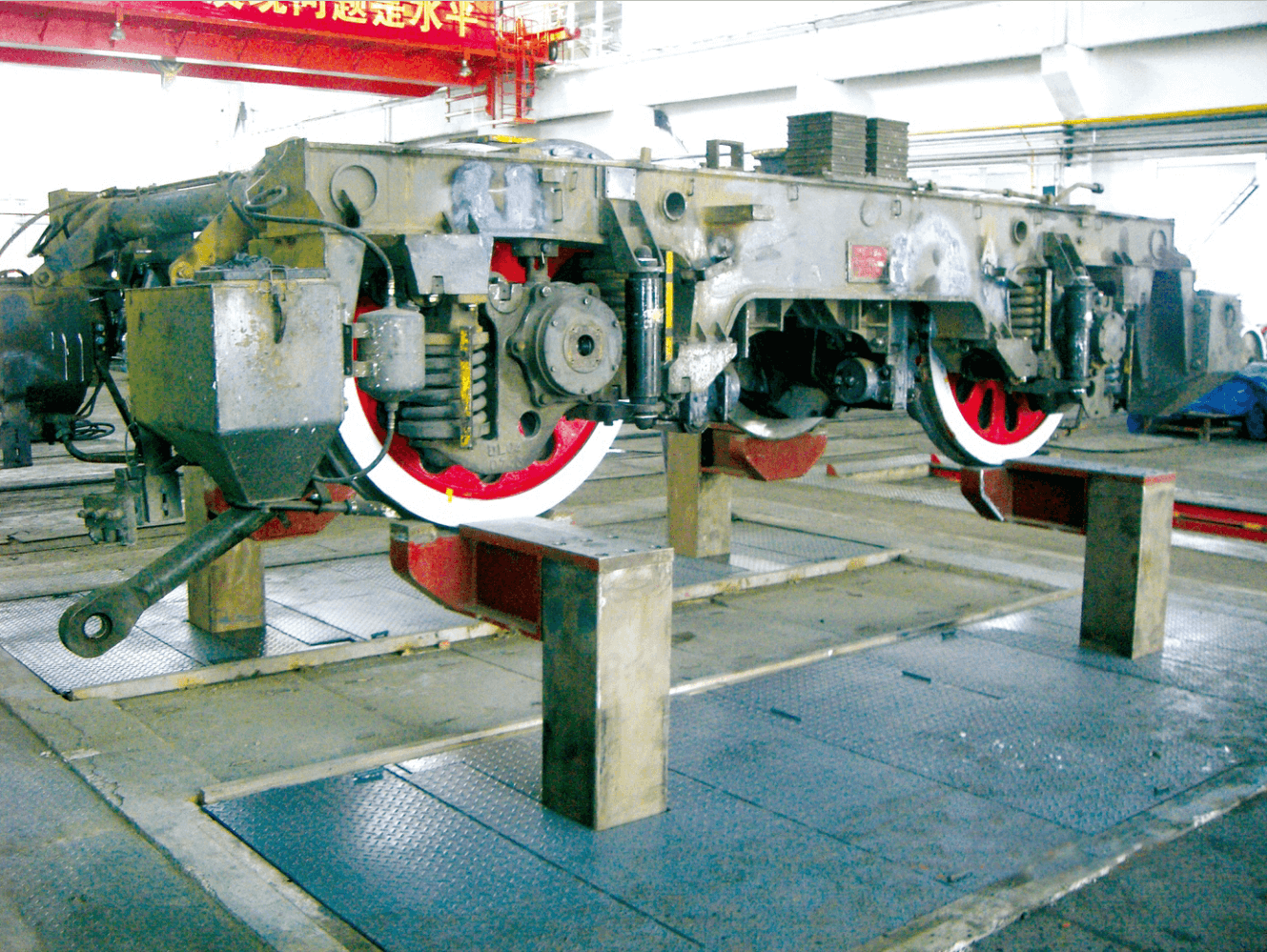 9转向架升降检修台